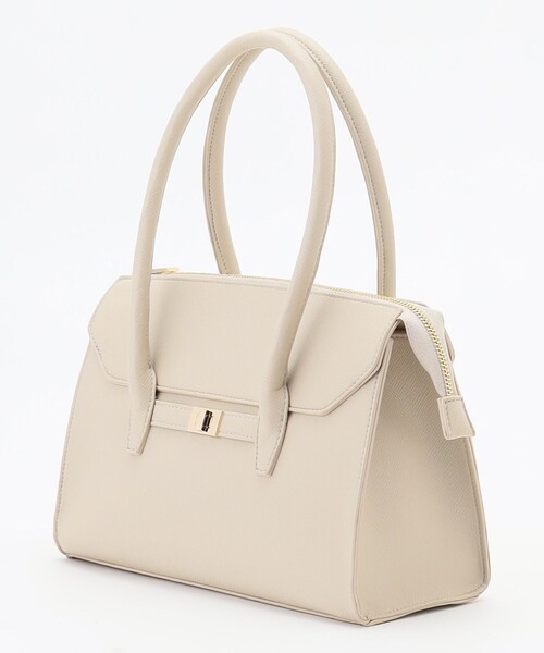 ANY SIS（エニィスィス）の「ダブルハンドルトート バッグ（トートバッグ・レディース・ベージュ系/ブラック系・F）」の8枚目の写真