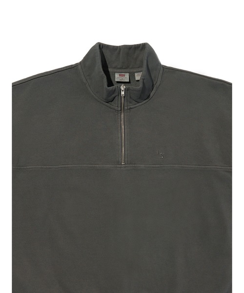 Levi's（リーバイス）の「Levi's/リーバイス MARINA クォータージップ スウェットシャツ（スウェット・メンズ・ブラック・XL/L/M/S）」の4枚目の写真