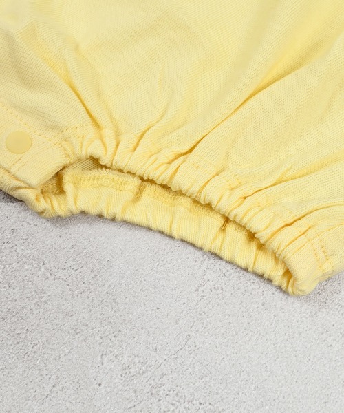 LaStella（ラステラ）の「スカラップカラーバルーンボディシャツ（ロンパース・キッズ・オフホワイト/イエロー・70/80）」の13枚目の写真