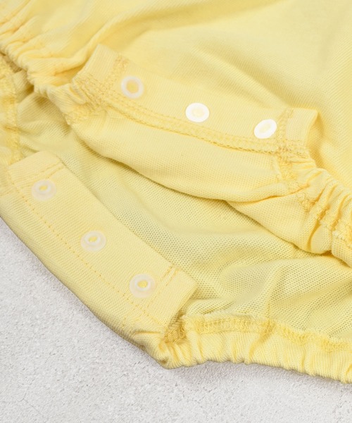 LaStella（ラステラ）の「スカラップカラーバルーンボディシャツ（ロンパース・キッズ・オフホワイト/イエロー・70/80）」の14枚目の写真
