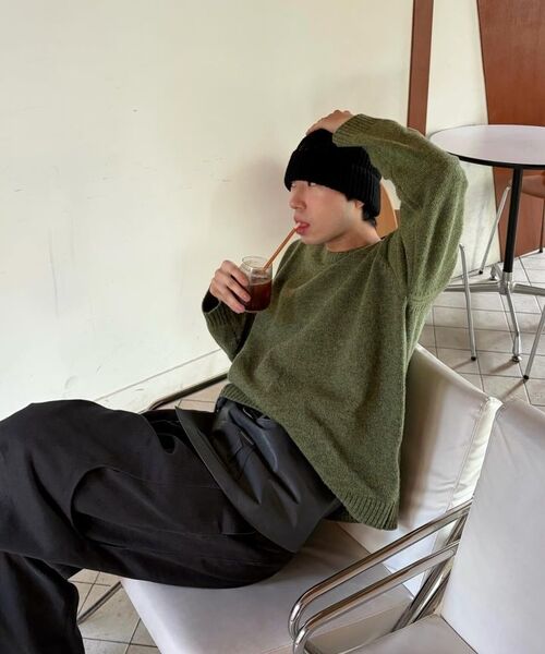 TRIP LE SENS（トリップ ル センス）の「[F/W]カスタムウールカラー隠しスナップブレザー_チャコール（テーラードジャケット・メンズ・チャコール・M/L）」の10枚目の写真