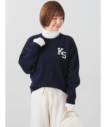 Lugnoncure | ロゴアソートジャカードニット(ニット/セーター)