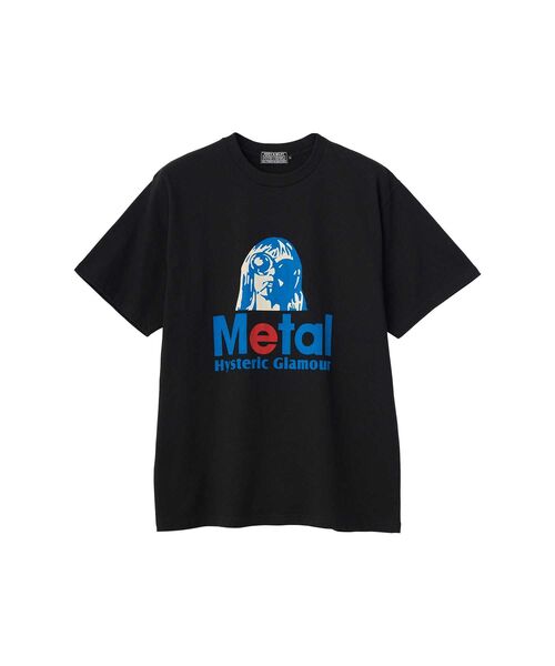 HYSTERIC GLAMOUR(ヒステリックグラマー)の「METAL Tシャツ(Tシャツ/カットソー・メンズ・イエロー/ブラック/ホワイト・X-LARGE/LARGE/MEDIUM/SMALL)」の2枚目の写真
