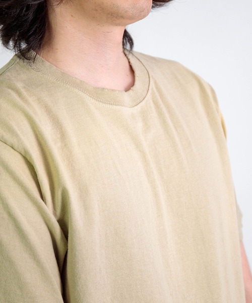 moojimooji] オーバーダイ クラシックサイズTシャツ | Domingo