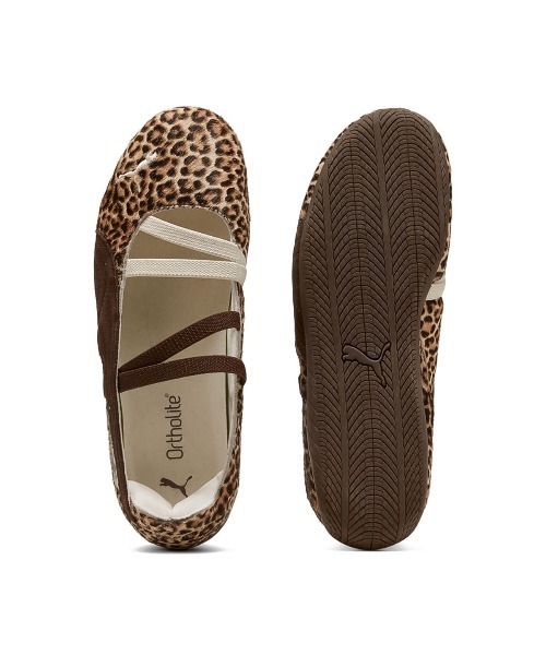 PUMA(プーマ)の「プーマ 【PUMA】- スピードキャット ウィメンズ スニーカー【SPEEDCAT BALLET WILD WNS CHOCO LATE / WARM WHITE 406689-01】(スニーカー・レディース・レオパード・24.5cm/24.0cm/23.5cm/23.0cm/25.0cm/25.5cm/22.5cm)」の6枚目の写真