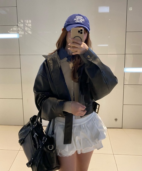 RAY CASSIN（レイカズン）の「スイングトップ（その他アウター・レディース・ダークブラウン/ベージュ/ベージュ系その他2・FREE）」の17枚目の写真