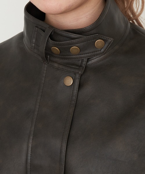 RAY CASSIN（レイカズン）の「スイングトップ（その他アウター・レディース・ベージュ/ダークブラウン/ベージュ系その他2・FREE）」の19枚目の写真