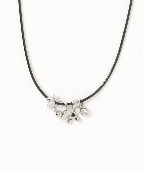 fredy emue（フレディエミュ）の「モチーフトップアジャストコードチョーカー（チョーカー・レディース・ブラック/ブラウン・FREE）」の8枚目の写真