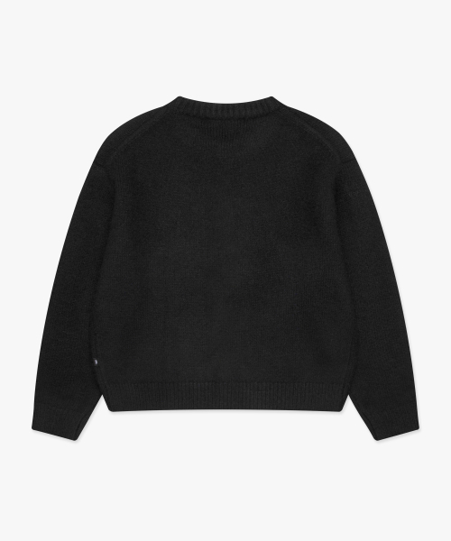 LMCの「EMB BEAR ROUND NECK CARDIGAN black(カーディガン/ボレロ・レディース・その他・S/M/L)」の4枚目の写真