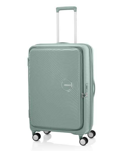 AMERICAN TOURISTER(アメリカンツーリスター)の「アメリカンツーリスター CURIO スピナー75/28 E TSA BO V2 アーバングリーン(スーツケース/キャリーバッグ・レディース・モスグリーン・L)」の1枚目の写真