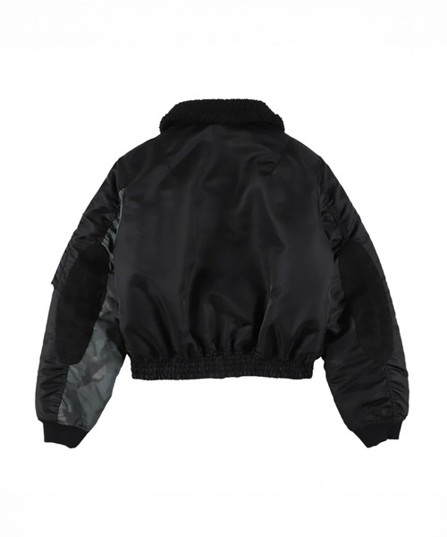 KOWGA(コウガ)の「TYPE-B-15D JACKET(ブルゾン・レディース・ブラック・FREE)」の6枚目の写真