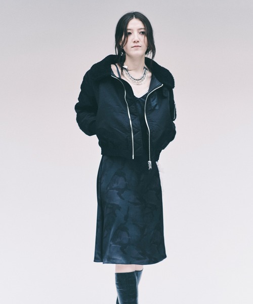 KOWGA(コウガ)の「TYPE-B-15D JACKET(ブルゾン・レディース・ブラック・FREE)」の3枚目の写真