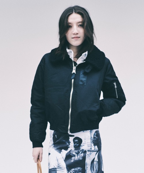 KOWGA(コウガ)の「TYPE-B-15D JACKET(ブルゾン・レディース・ブラック・FREE)」の10枚目の写真