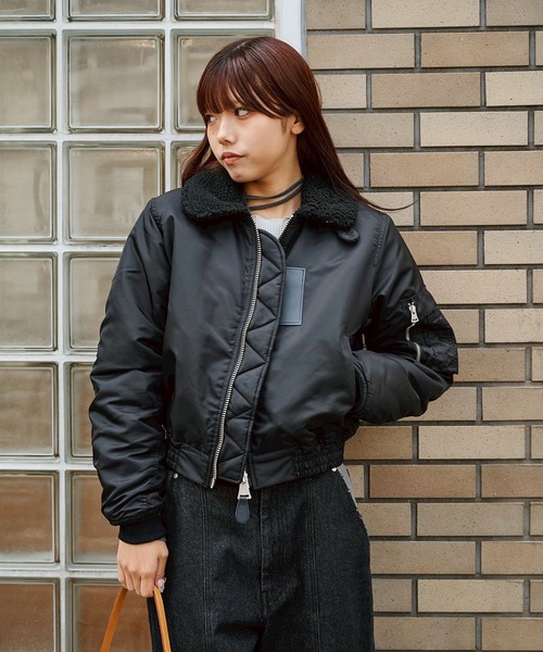 KOWGA(コウガ)の「TYPE-B-15D JACKET(ブルゾン・レディース・ブラック・FREE)」の9枚目の写真