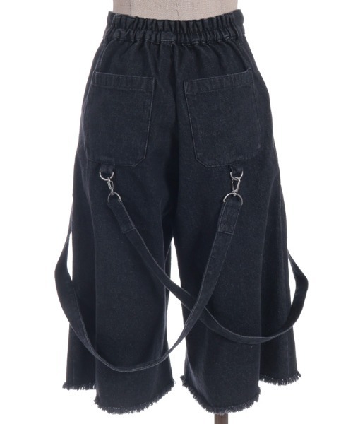 NIBBLE POISON(ニブルポイズン)の「チェックダメージハーフPT(その他パンツ・レディース・ブラック・MEDIUM)」の13枚目の写真