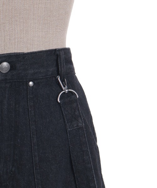 NIBBLE POISON(ニブルポイズン)の「チェックダメージハーフPT(その他パンツ・レディース・ブラック・MEDIUM)」の14枚目の写真