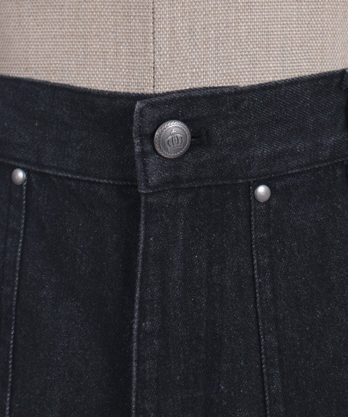 NIBBLE POISON(ニブルポイズン)の「チェックダメージハーフPT(その他パンツ・レディース・ブラック・MEDIUM)」の16枚目の写真