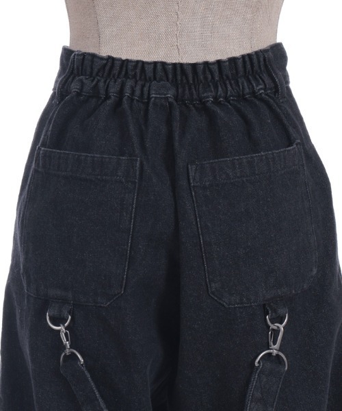 NIBBLE POISON(ニブルポイズン)の「チェックダメージハーフPT(その他パンツ・レディース・ブラック・MEDIUM)」の19枚目の写真