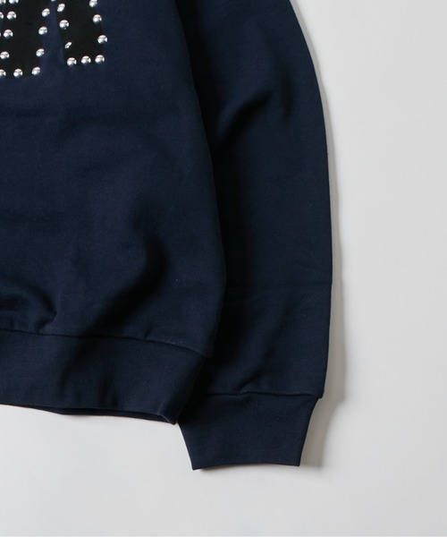 Sourcream（サワークリーム）の「【Sourcream】 SOURスタッズクルースウェット（スウェット・メンズ・ホワイト/ブルー/ネイビー・SMALL/MEDIUM）」の16枚目の写真