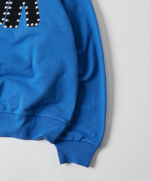 Sourcream（サワークリーム）の「【Sourcream】 SOURスタッズクルースウェット（スウェット・メンズ・ホワイト/ブルー/ネイビー・SMALL/MEDIUM）」の19枚目の写真
