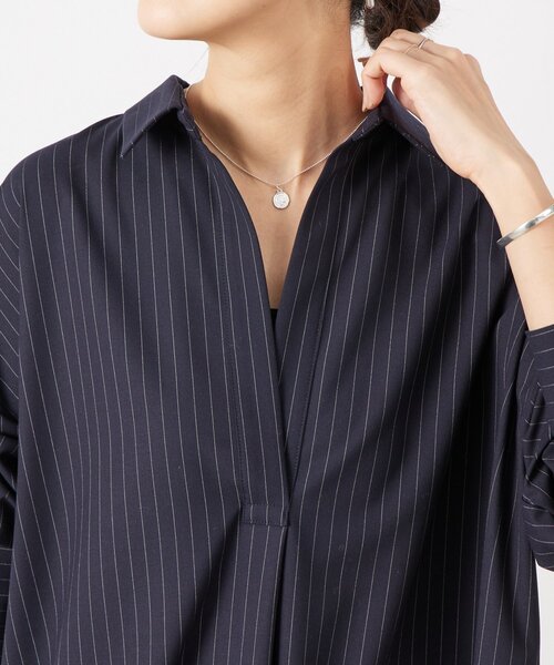 LIVETART（リヴェタート）の「《LIVETART》後ろ比翼ワンピース（ワンピース・レディース・ブラック/ネイビー・FREE）」の10枚目の写真