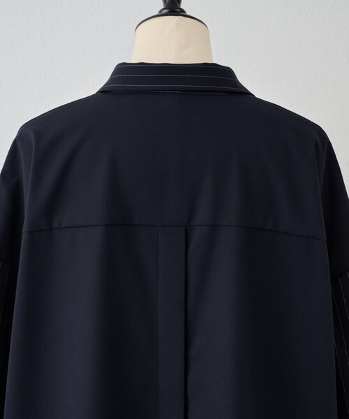 LIVETART（リヴェタート）の「《LIVETART》後ろ比翼ワンピース（ワンピース・レディース・ブラック/ネイビー・FREE）」の11枚目の写真