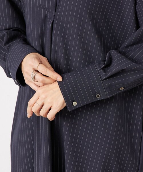 LIVETART（リヴェタート）の「《LIVETART》後ろ比翼ワンピース（ワンピース・レディース・ブラック/ネイビー・FREE）」の14枚目の写真