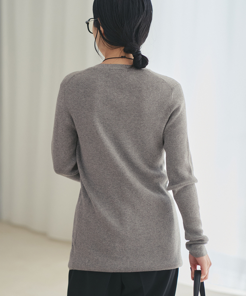 追加》floche rib カーディガン（カーディガン/ボレロ）｜Plage