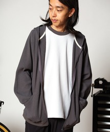 narifuri | マルチワッフルジップパーカー(パーカー)