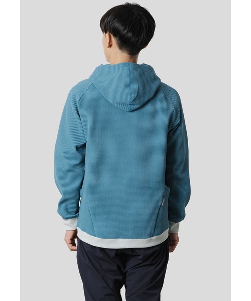 narifuri（ナリフリ）の「マルチワッフルジップパーカー（パーカー・メンズ・ターコイズブルー/ブラック/チャコール/ライトグレー・SMALL/MEDIUM/LARGE/X-LARGE）」の13枚目の写真