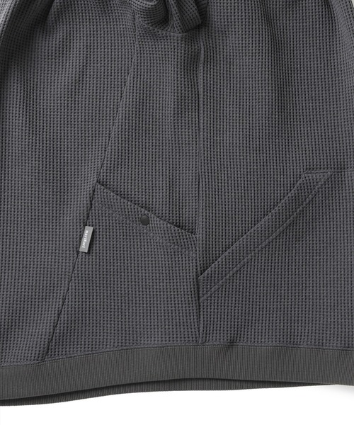 narifuri（ナリフリ）の「マルチワッフルジップパーカー（パーカー・メンズ・ターコイズブルー/ブラック/チャコール/ライトグレー・SMALL/MEDIUM/LARGE/X-LARGE）」の21枚目の写真