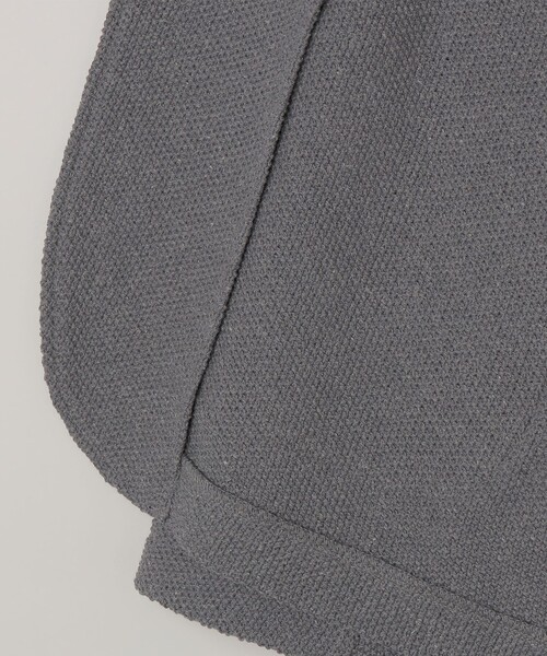 SHIPS any（シップス エニィ）の「SHIPS any:〈洗濯機可能〉TEXBRID(R) リネン混 タックハニカム ニット ジャケット◇（テーラードジャケット・メンズ・ネイビー/チャコールグレー・X-LARGE/LARGE/MEDIUM/SMALL）」の17枚目の写真