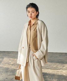 BAYFLOW（ベイフロー）の「ノーカラージャケット（ノーカラージャケット）」