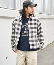 NO NEED（ノーニード）の「チェック柄ジャケット（ブルゾン）」