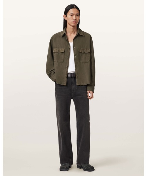 ALLSAINTS(オールセインツ)の「STRAND RELAXED FIT SHIRT | STRAND リラックス フィット シャツ(シャツ/ブラウス・メンズ・グリーン系その他・XS/S/M/L)」の3枚目の写真