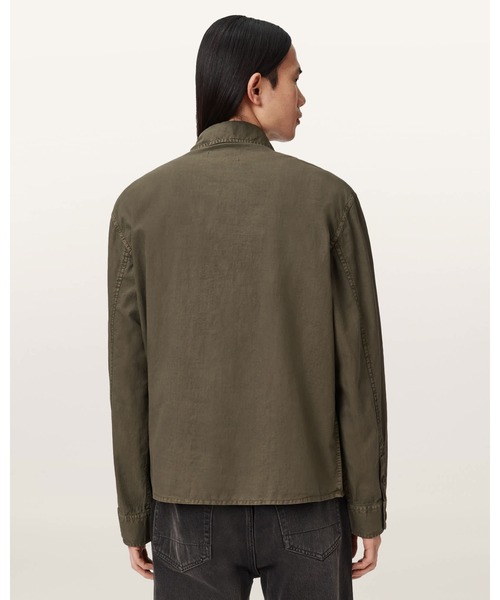 ALLSAINTS(オールセインツ)の「STRAND RELAXED FIT SHIRT | STRAND リラックス フィット シャツ(シャツ/ブラウス・メンズ・グリーン系その他・XS/S/M/L)」の5枚目の写真