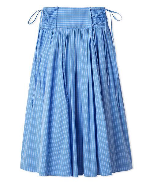 LILY BROWN(リリーブラウン)の「2wayボリュームシャツスカート(スカート・レディース・ブルー/レッド/ベージュ・0/1)」の19枚目の写真