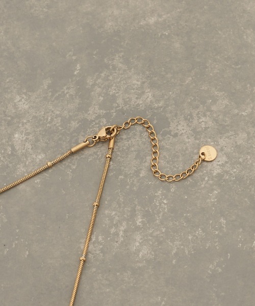 CIAOPANIC TYPY（チャオパニックティピー）の「lilステンレスカシメチェーンネックレス（ネックレス・レディース・ゴールド/シルバー・ONE SIZE）」の8枚目の写真