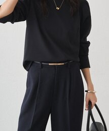 LOUNGEDRESS | 【GALENA/ガレナ】メタルバックルナローベルト(ベルト)