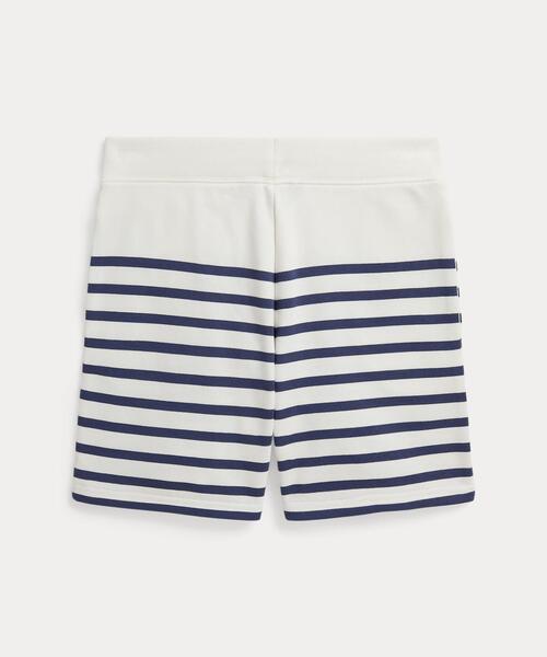 POLO RALPH LAUREN CHILDRENSWEAR（ポロ ラルフ ローレン チルドレンズウェア）の「ストライプド フレンチ テリー ショートパンツ（その他パンツ・キッズ・ホワイト・L/M/S/XL）」の2枚目の写真