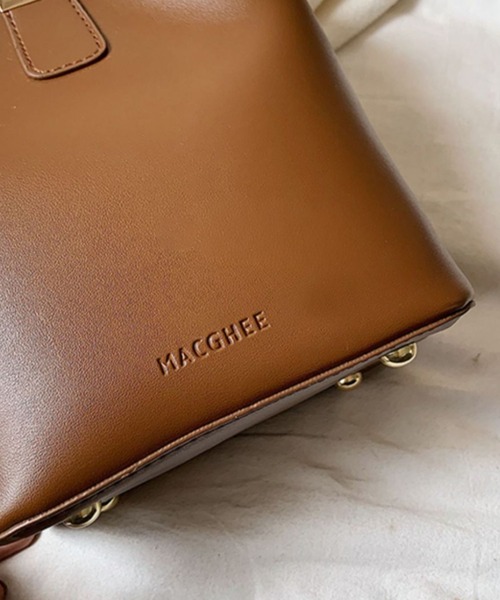 c.u.l（シーユーエル）の「2way バケツ型 合皮 フェイクレザー ショルダーバッグ cula1417（ショルダーバッグ・レディース・ブラウン系その他/ブラック/ダークブラウン/ブラウン・FREE）」の15枚目の写真