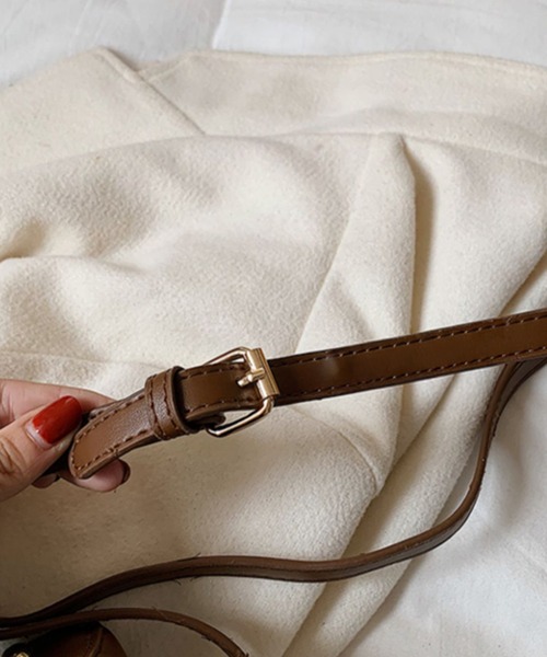 c.u.l（シーユーエル）の「2way バケツ型 合皮 フェイクレザー ショルダーバッグ cula1417（ショルダーバッグ・レディース・ブラウン系その他/ブラック/ダークブラウン/ブラウン・FREE）」の16枚目の写真