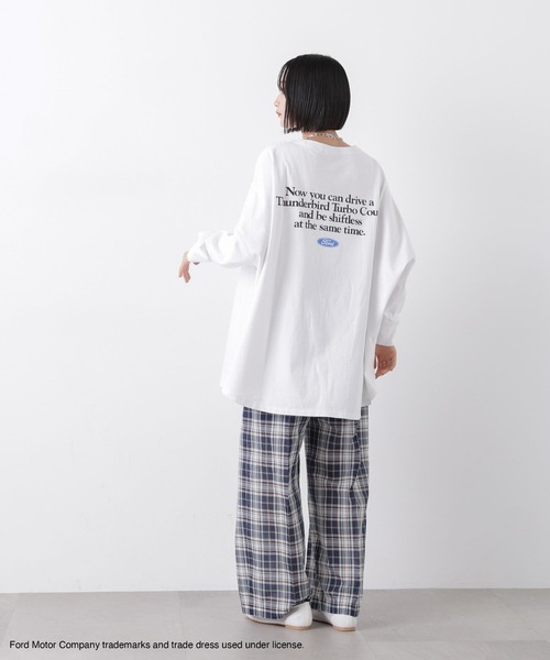 GOOD ROCK SPEED(グッドロックスピード)の「GOOD ROCK SPEED/FORD Big LS shirts(Tシャツ/カットソー・レディース・ホワイト・FREE)」の7枚目の写真