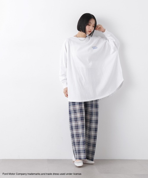 GOOD ROCK SPEED(グッドロックスピード)の「GOOD ROCK SPEED/FORD Big LS shirts(Tシャツ/カットソー・レディース・ホワイト・FREE)」の6枚目の写真