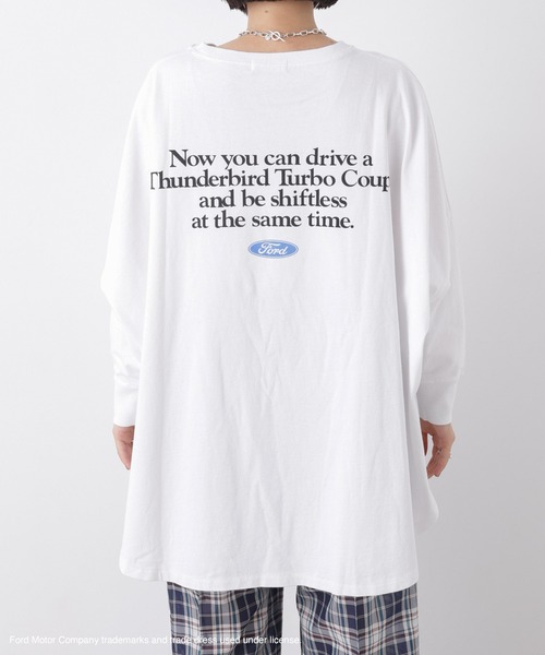 GOOD ROCK SPEED(グッドロックスピード)の「GOOD ROCK SPEED/FORD Big LS shirts(Tシャツ/カットソー・レディース・ホワイト・FREE)」の11枚目の写真