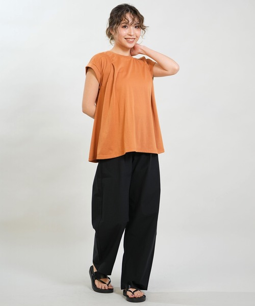 RIKKA FEMME(リッカファム)の「RIKKA FEMME/リッカファム ロングパンツ チノパン 吸水速乾 UVカット RF6S-3104(その他パンツ・レディース・カーキ/ベージュ/ブラック・S/M/M/L)」の6枚目の写真