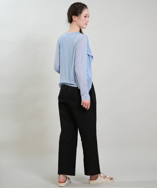 RIKKA FEMME(リッカファム)の「RIKKA FEMME/リッカファム ロングパンツ チノパン 吸水速乾 UVカット RF6S-3104(その他パンツ・レディース・カーキ/ベージュ/ブラック・S/M/M/L)」の13枚目の写真