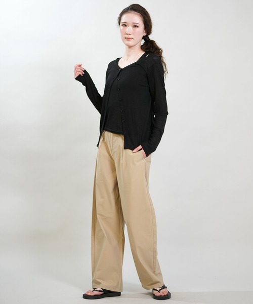 RIKKA FEMME(リッカファム)の「RIKKA FEMME/リッカファム ロングパンツ チノパン 吸水速乾 UVカット RF6S-3104(その他パンツ・レディース・カーキ/ベージュ/ブラック・S/M/M/L)」の16枚目の写真