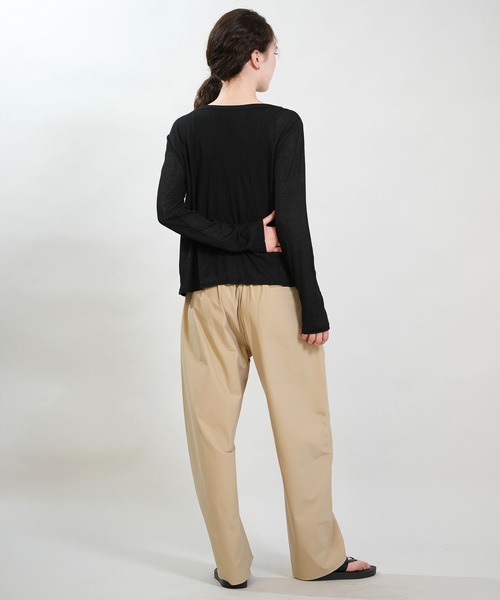 RIKKA FEMME(リッカファム)の「RIKKA FEMME/リッカファム ロングパンツ チノパン 吸水速乾 UVカット RF6S-3104(その他パンツ・レディース・カーキ/ベージュ/ブラック・S/M/M/L)」の18枚目の写真