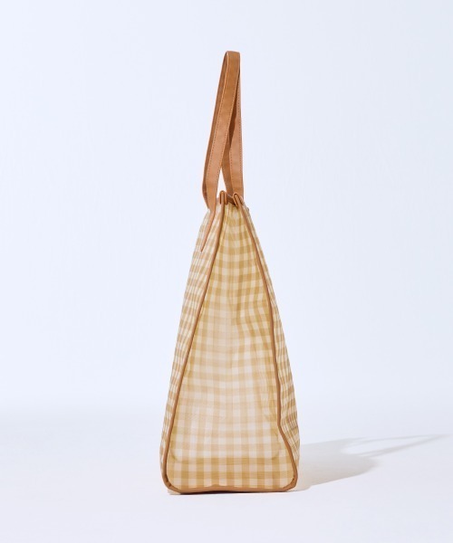HELOYSE(エロイーズ)の「BEACH SQUARE TOTE(トートバッグ・レディース・グリーン/レオパード/ブラック/ベージュ・FREE)」の11枚目の写真